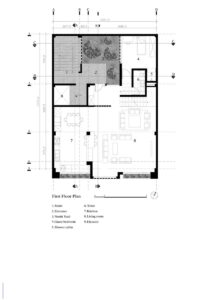 پلان ساختمان مسکونی خانواده افشار