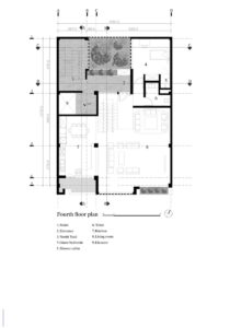 پلان ساختمان مسکونی خانواده افشار