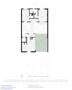 14-Saaed's House _ Razan Architects _ Third Floor Plan