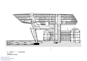 ZHA_Port_House_Antwerp_LONG_SECTION